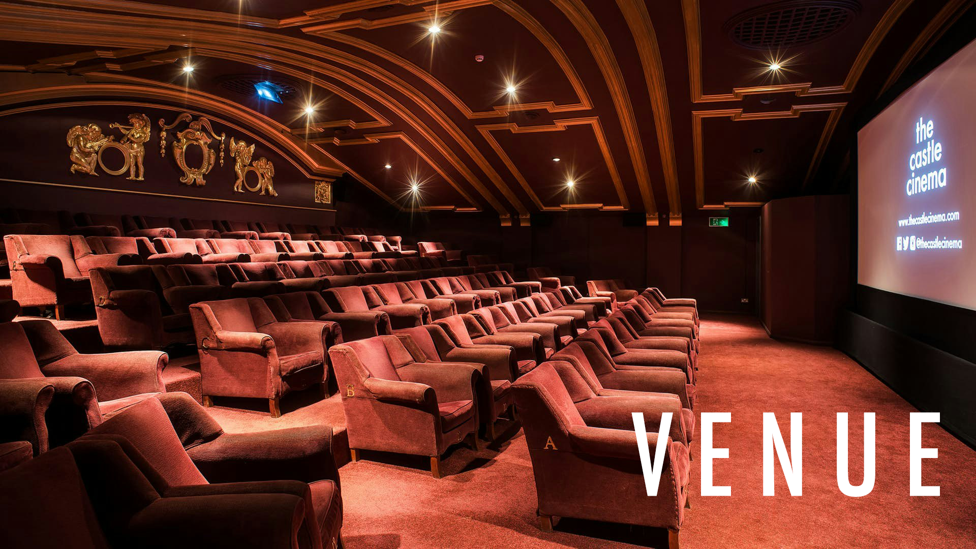 The auditorium at The Castle Cinema